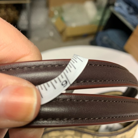 Coach Phoebe large handbag NWT brown/khaki - Picture 8 of 8